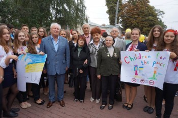 Представники УСВЖН разом з молоддю взяли участь в заходах з нагоди Міжнародного дня миру