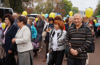 Члени УСВЖН серед учасників урочистої ходи за мир